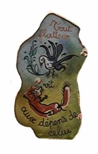 BB 004 CITE JEAN DE LA FONTAINE 1983 LE CORBEAU ET LE RENARD